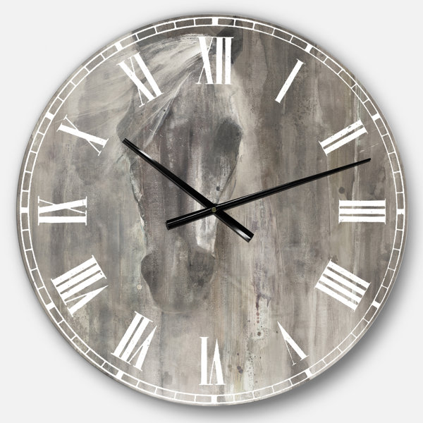 Farmhouse Wall Clock Wayfair